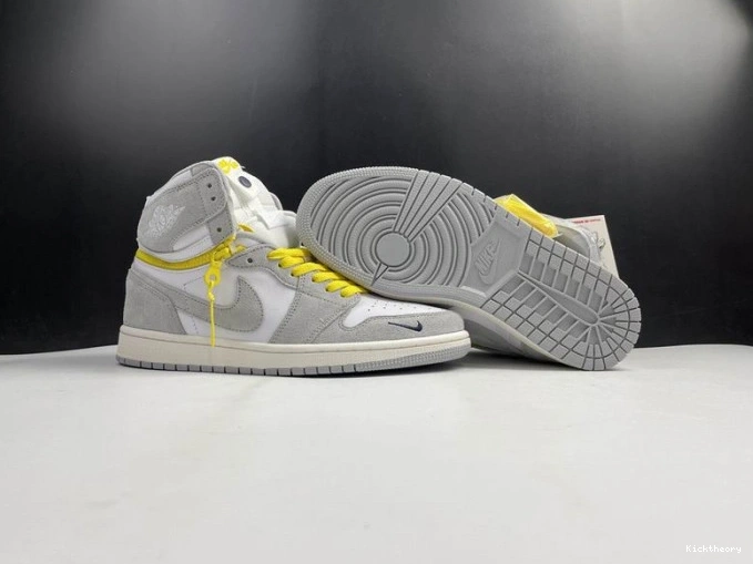 Kick Theory Jordan Smoke CW6576-100 Switch 1 High Air Light 0814